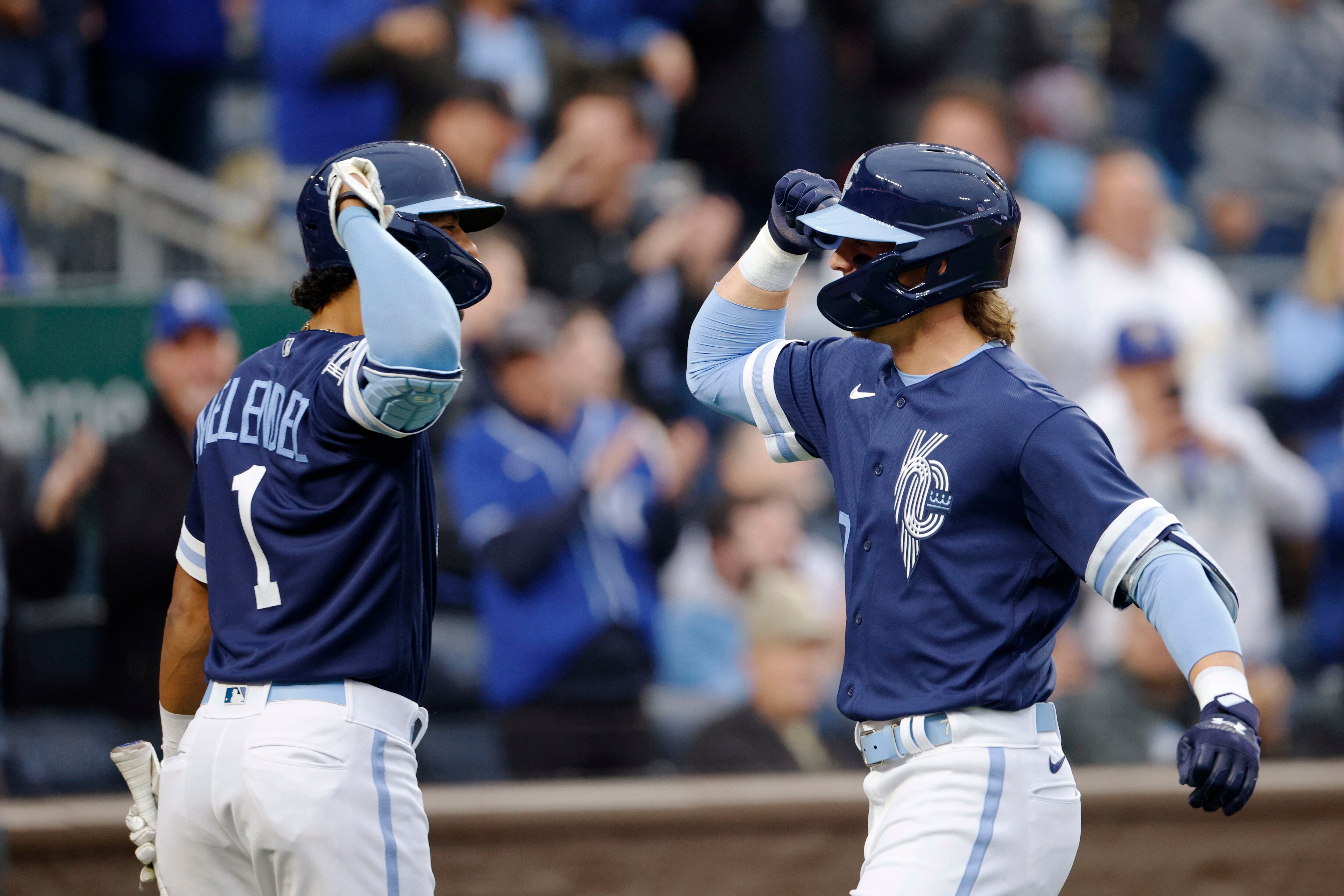 Merrifield homers, Witt Jr. drives in three to lead Royals over