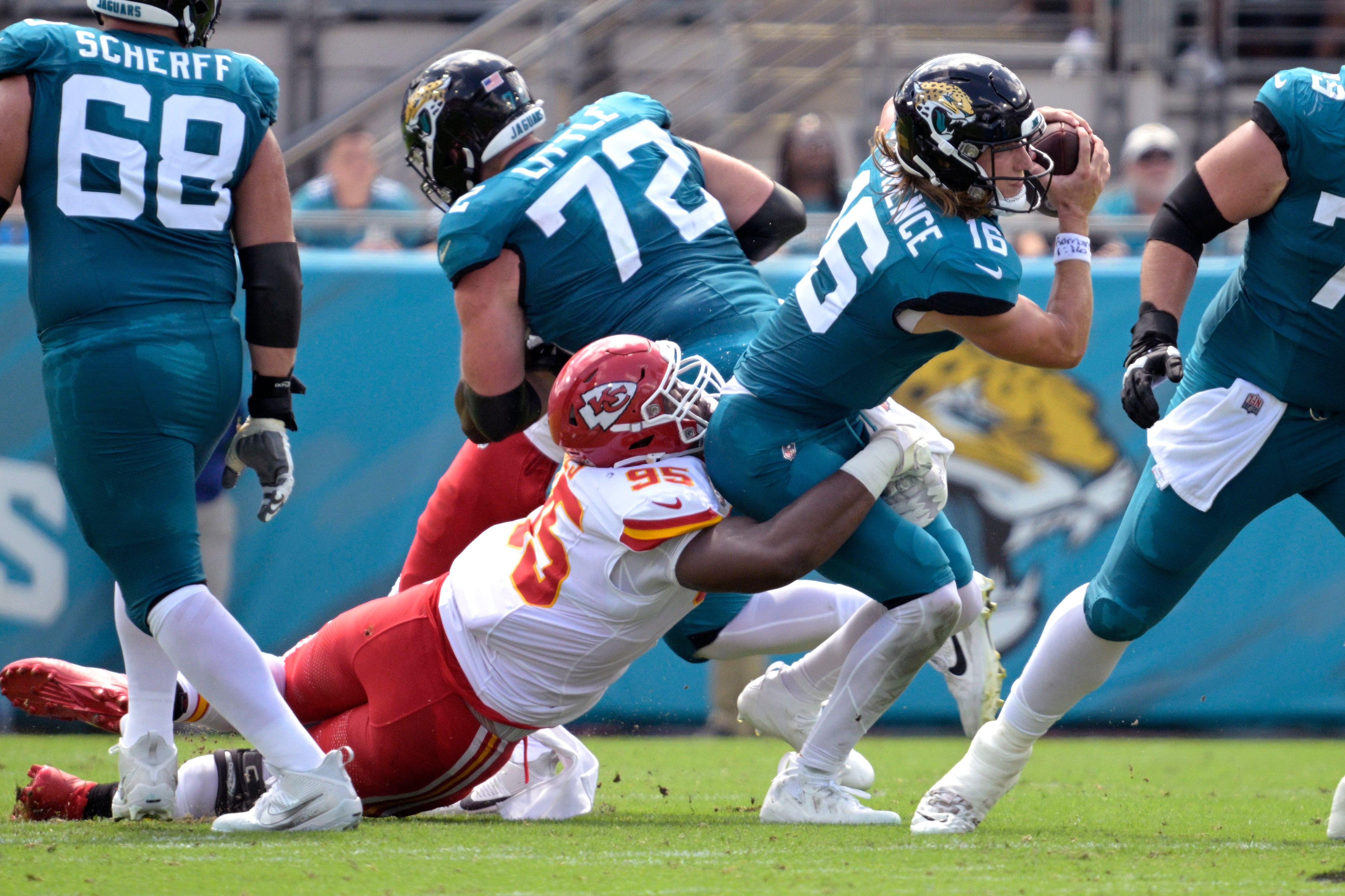 Chiefs overcome mistakes to beat Jaguars 17-9, Kansas City's 3rd win vs.  Jacksonville in 10 months