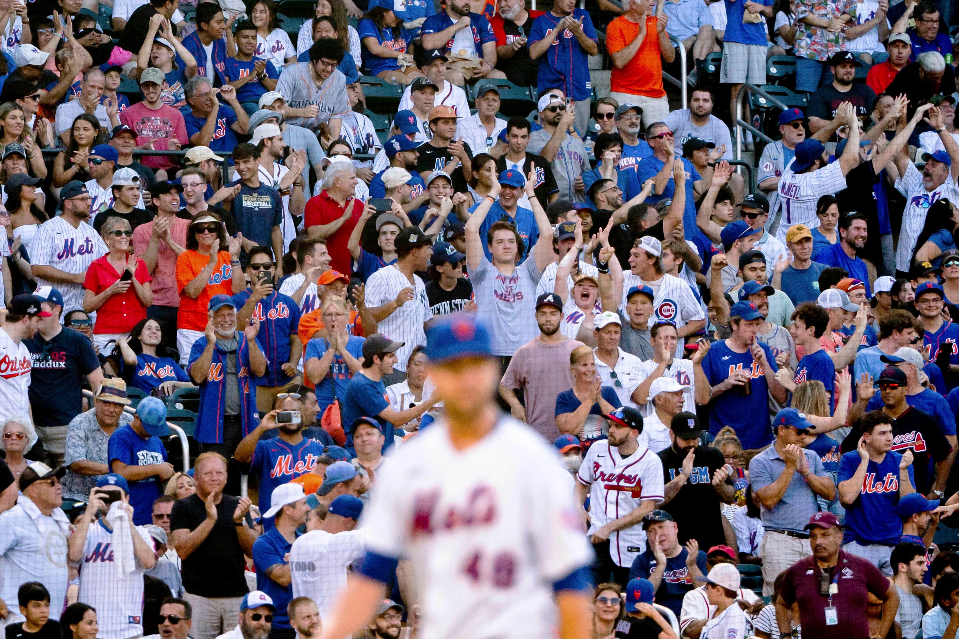 Jacob deGrom Fans Nine in a Row as Mets Split Doubleheader - The New York  Times