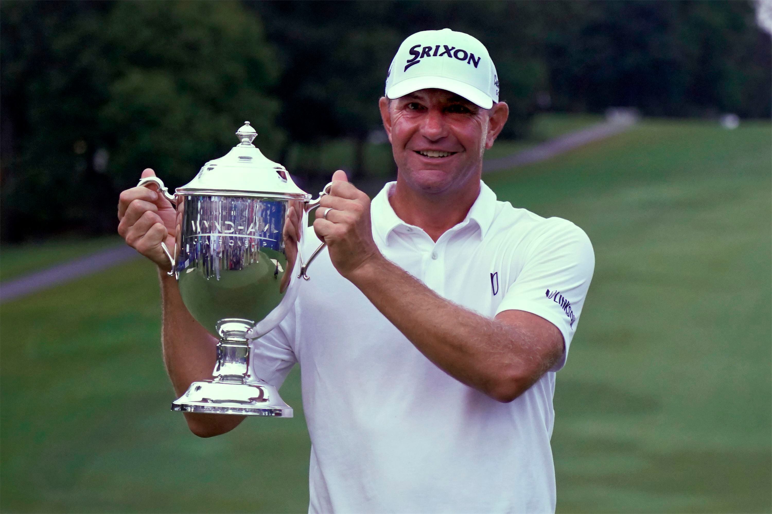 Lucas Glover wins Wyndham Championship. Justin Thomas' season ends