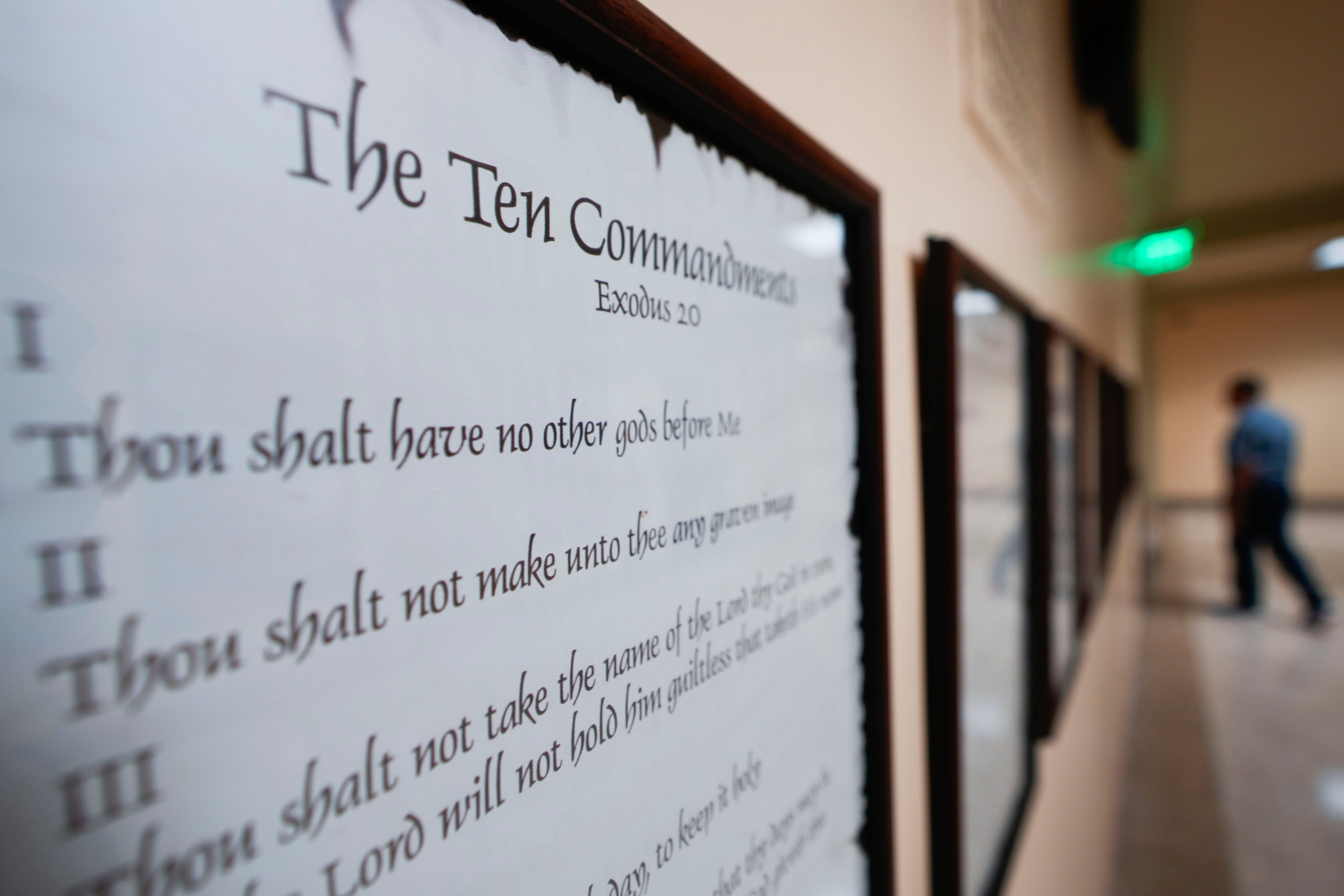 How will Louisiana's new Ten Commandments classroom requirement be funded and enforced? thumbnail