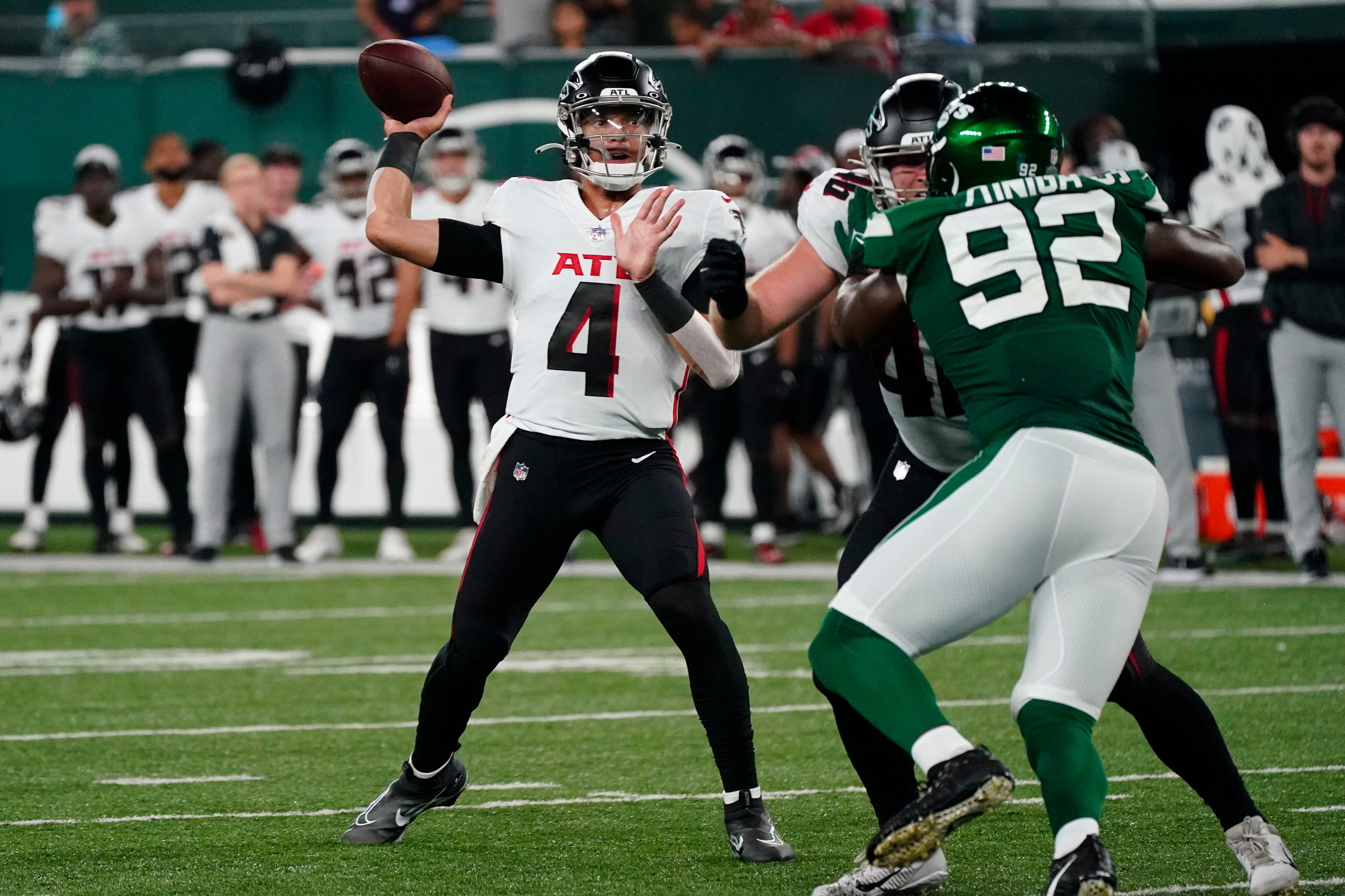 Falcons Marcus Mariota destroys Jets secondary in impressive start