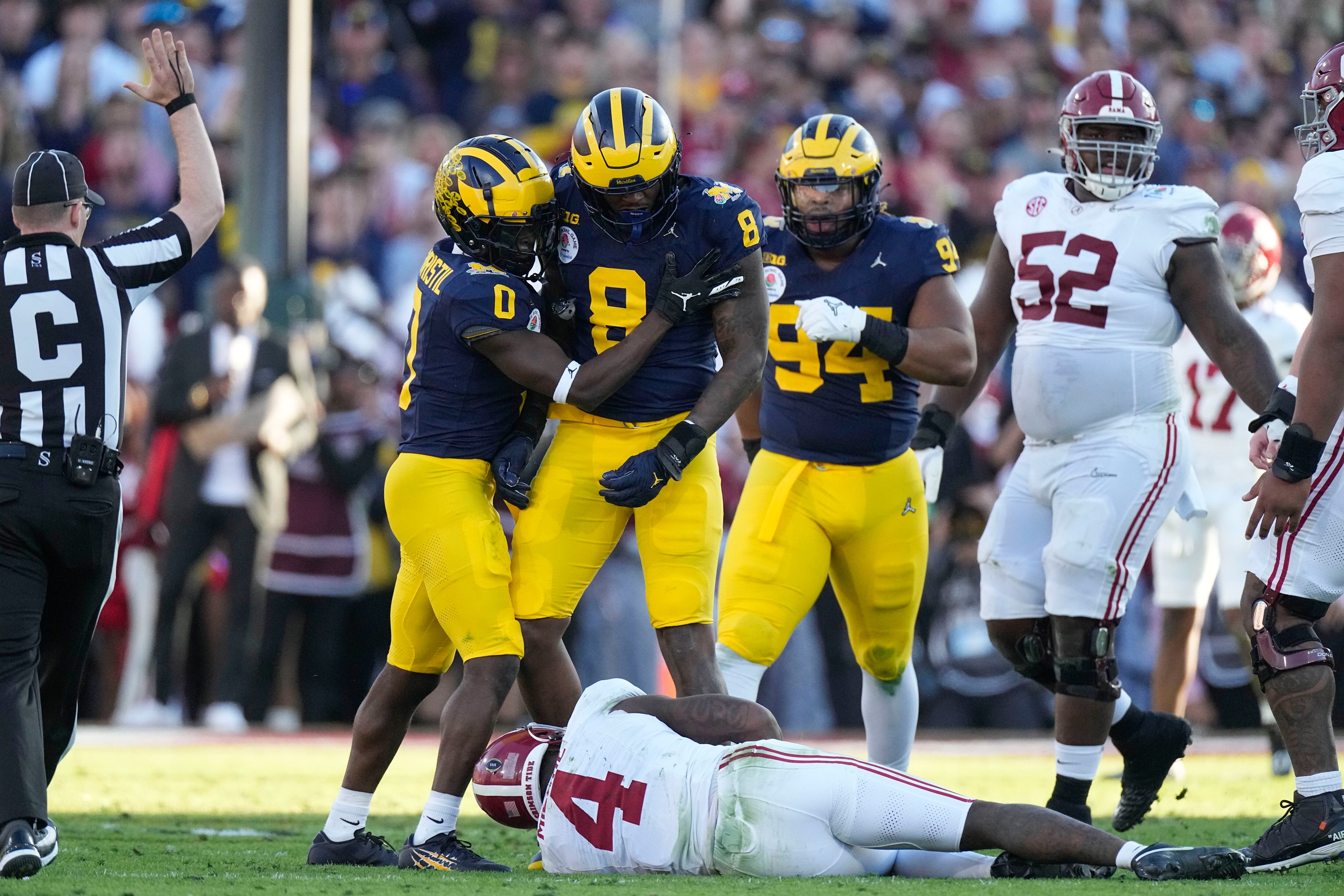 Michigan s defense ready for CFP title game after rising up with