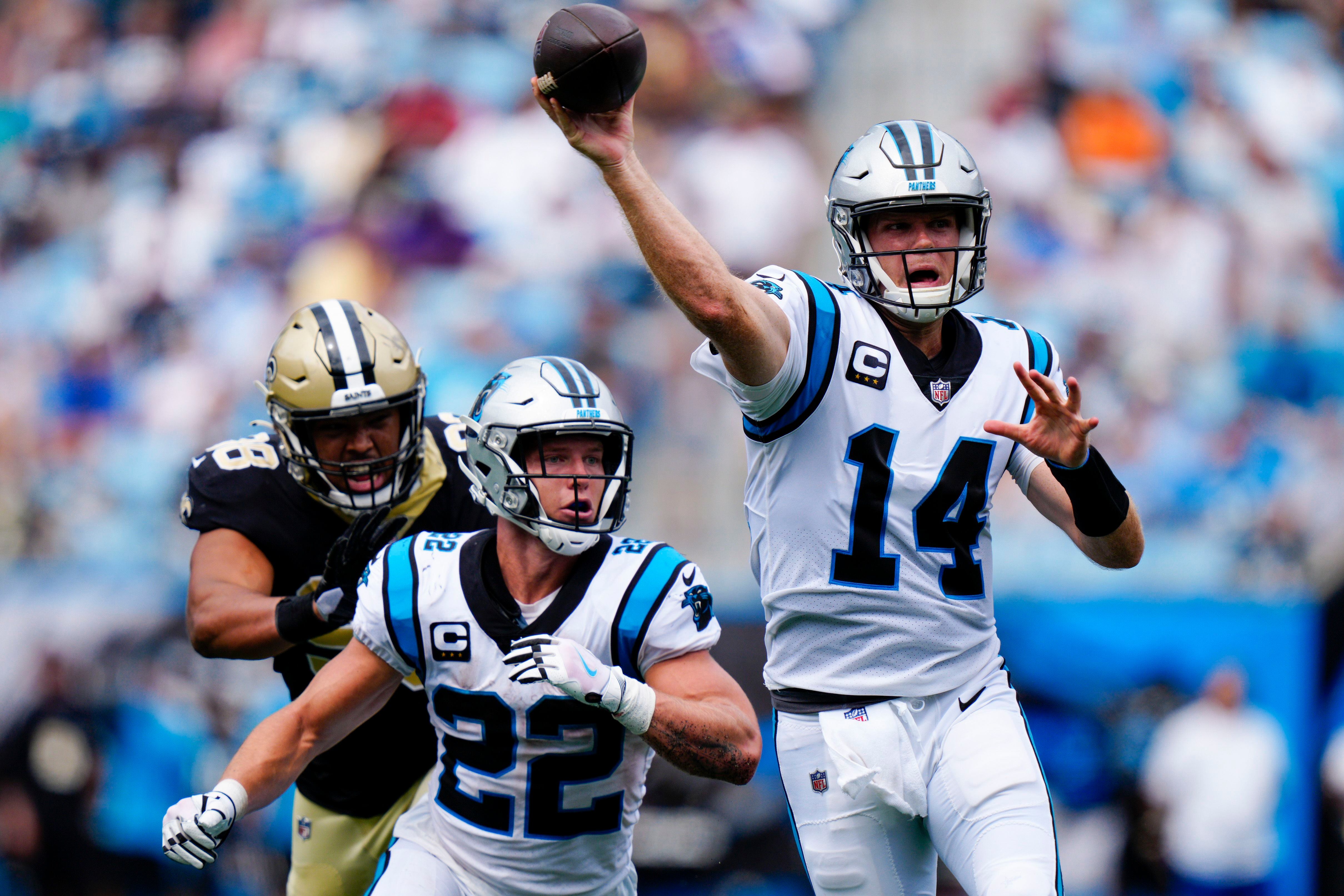 Panthers' Christian McCaffrey leads way in win over Jaguars