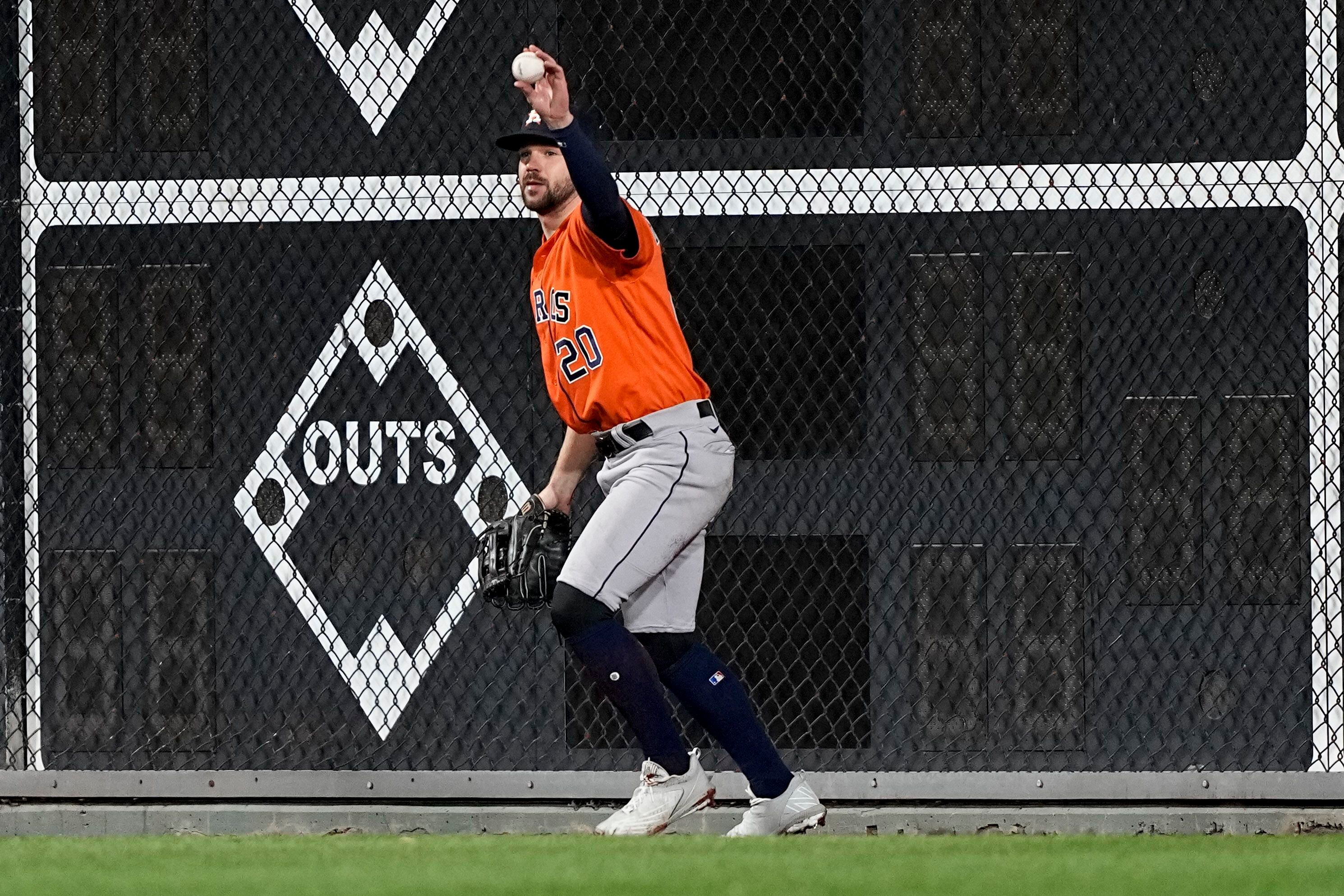 Astros' Chas McCormick leaves his imprint on Citizens Bank Park