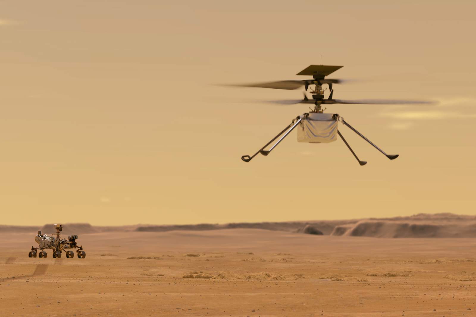 Cleared for takeoff: NASA’s first Mars helicopter flight will happen Monday morning