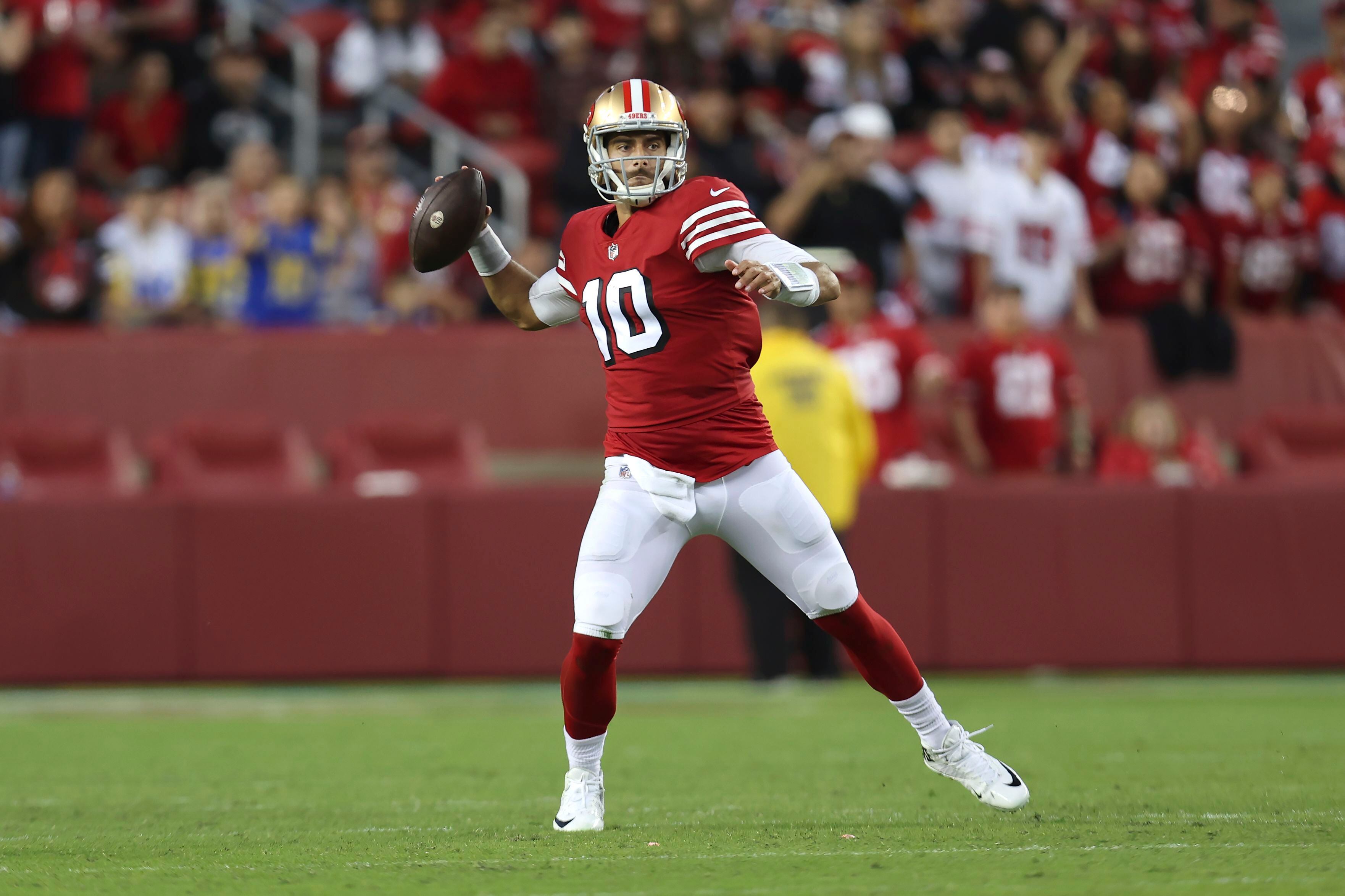 Matthew Stafford – and protestor – mauled as 49ers beat Los Angeles Rams, NFL