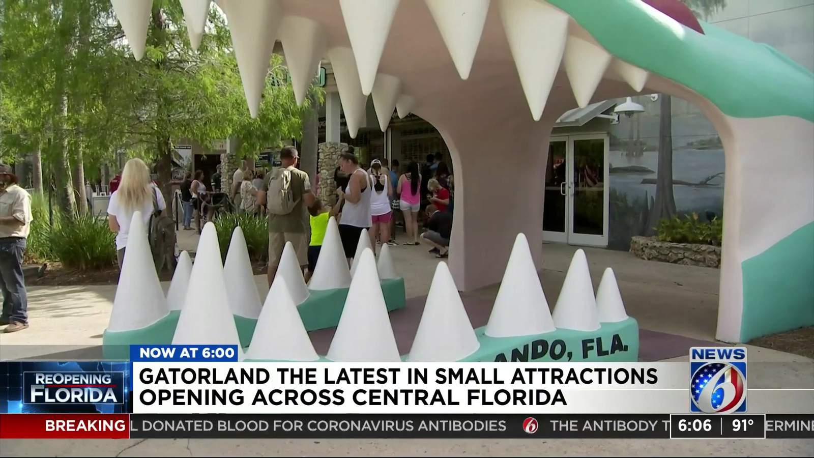 Gatorland reopens after COVID-19 shuts down park for two months