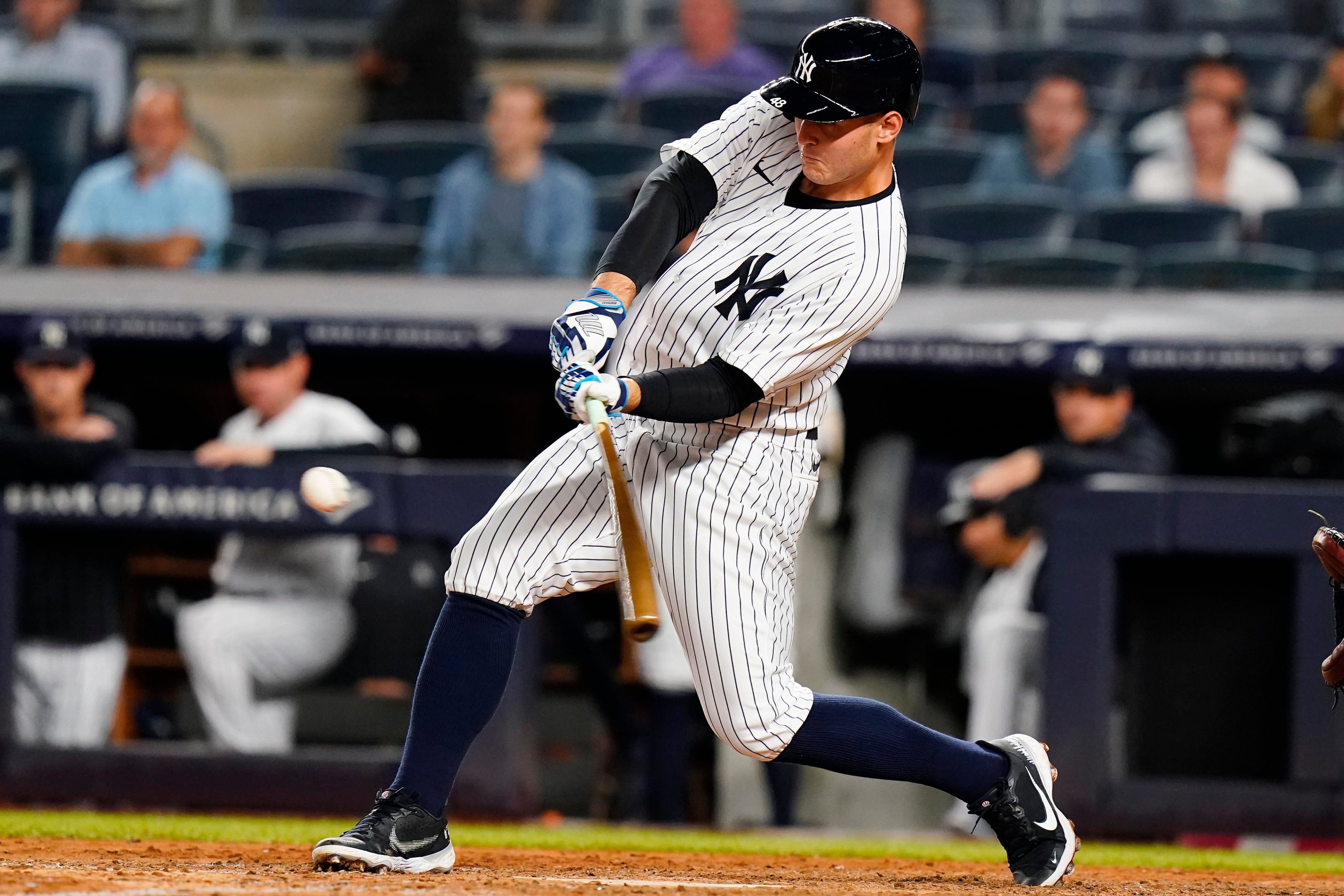 Yankees, Rays lineups Wednesday  Oswaldo Cabrera and Estevan