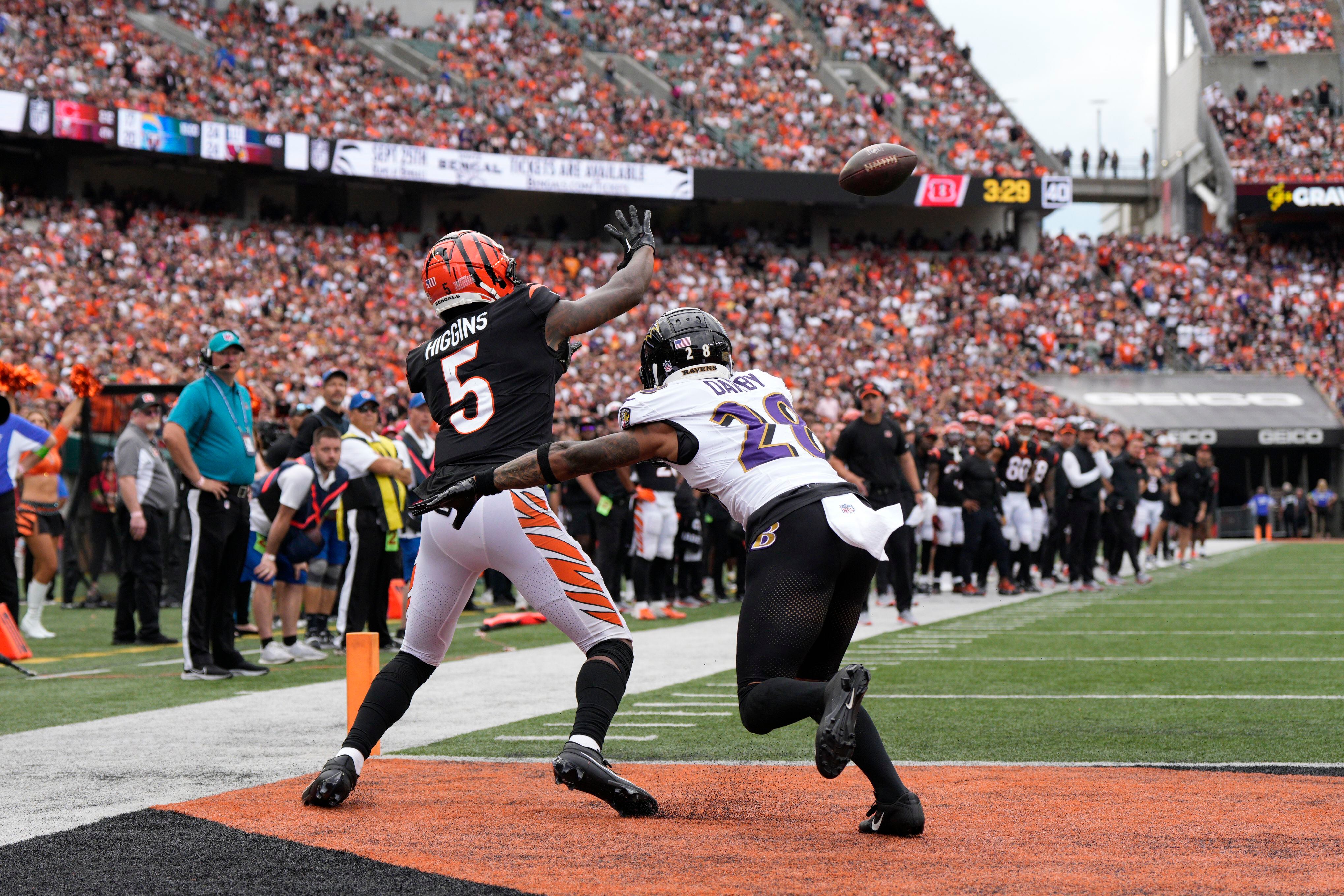 Lamar Jackson, Ravens hold on to beat Cincinnati 27-24. Bengals 0-2 for  second straight year, National Sports