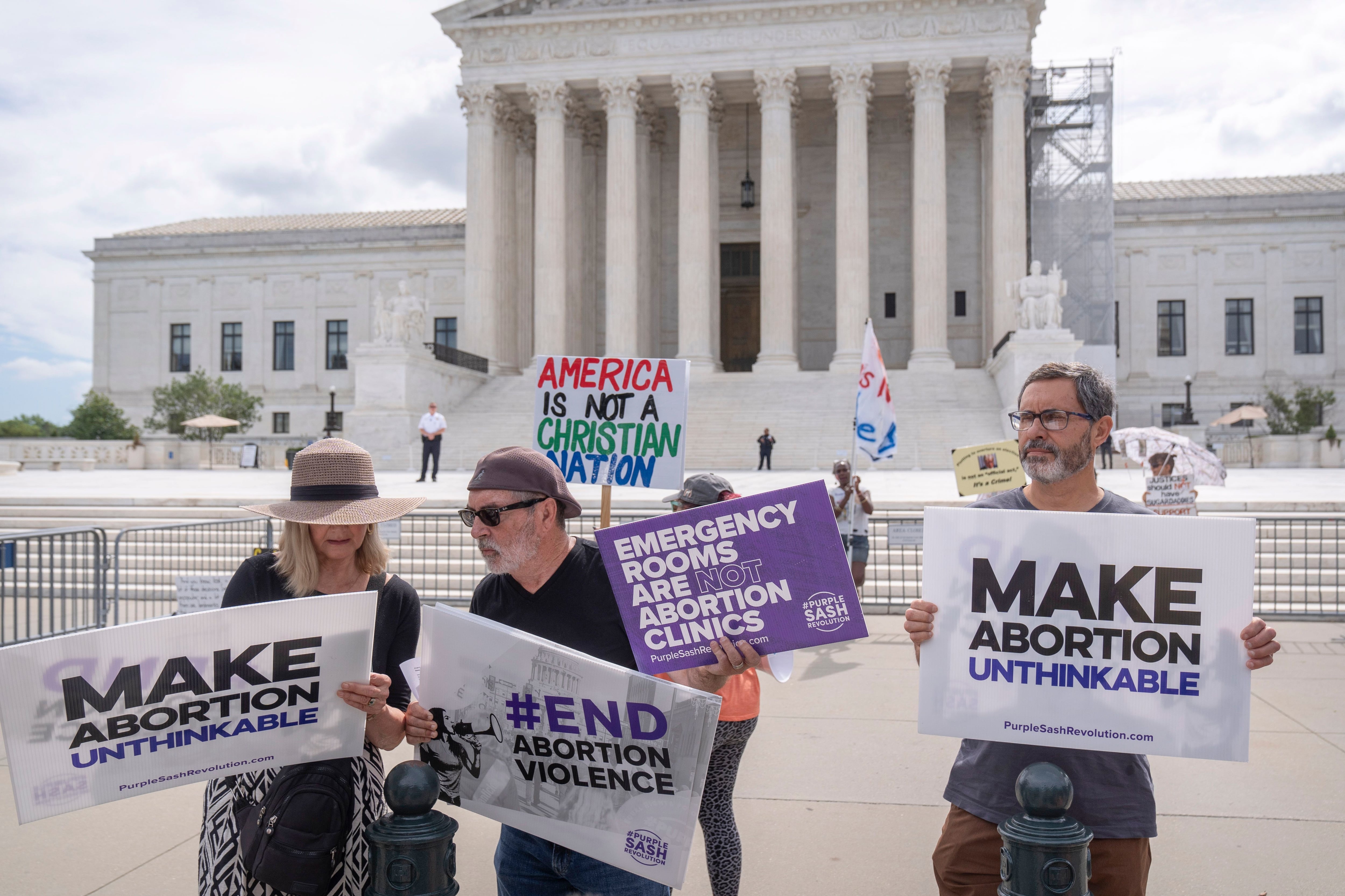 The Supreme Court allows emergency abortions in Idaho for now in a limited ruling thumbnail
