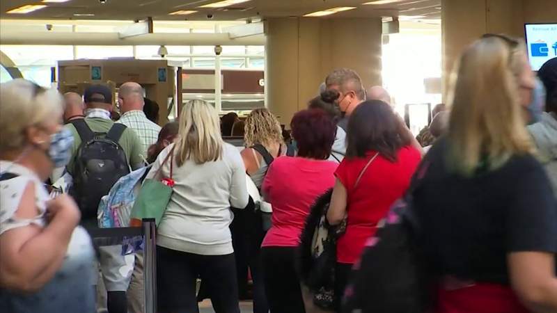 Orlando Airport Bustling As Families Travel During Spring Break