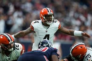 Deshaun Watson returns from ban with some support, many boos - WHYY