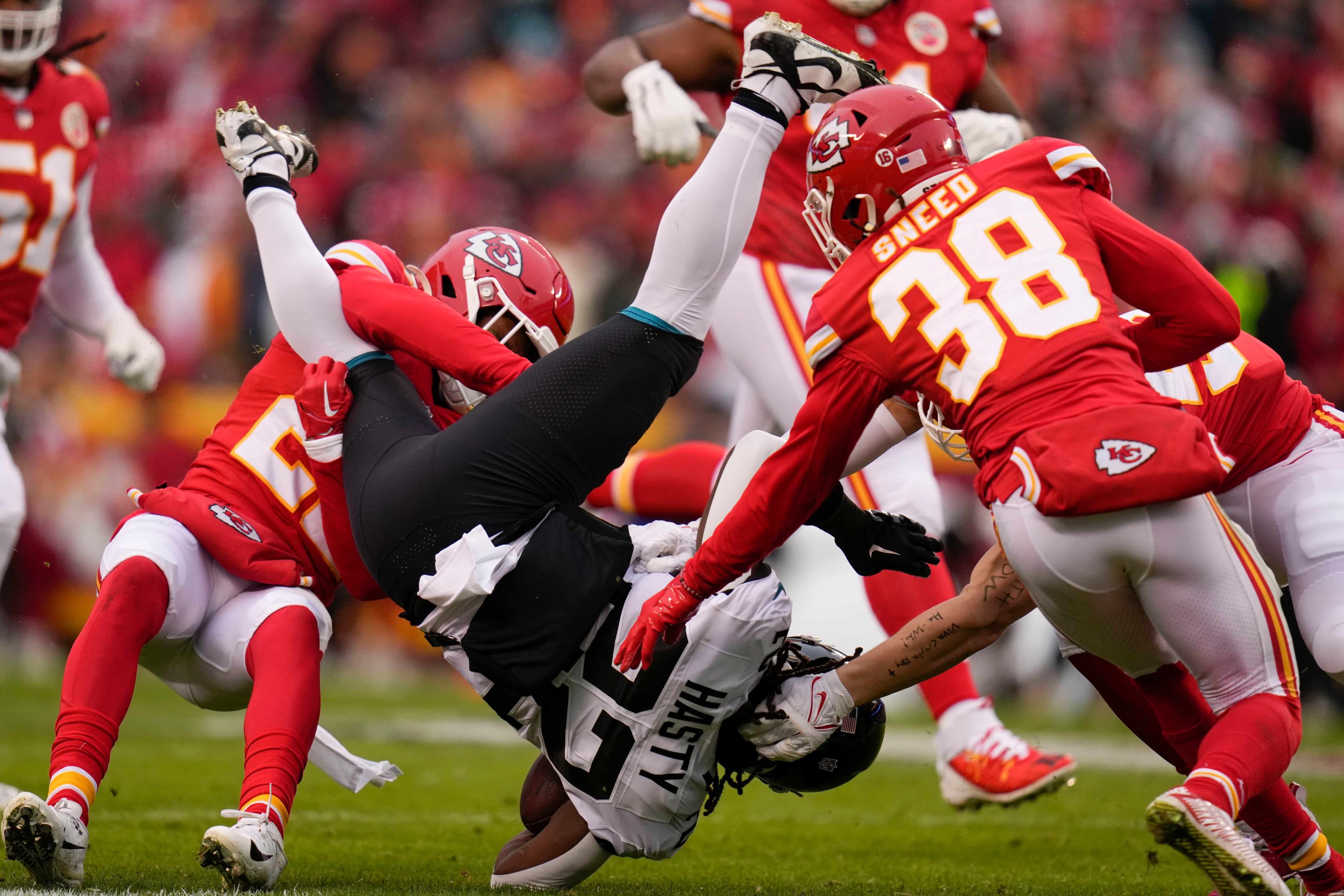 Jacksonville Jaguars vs. KC Chiefs game score, live updates AFC playoffs