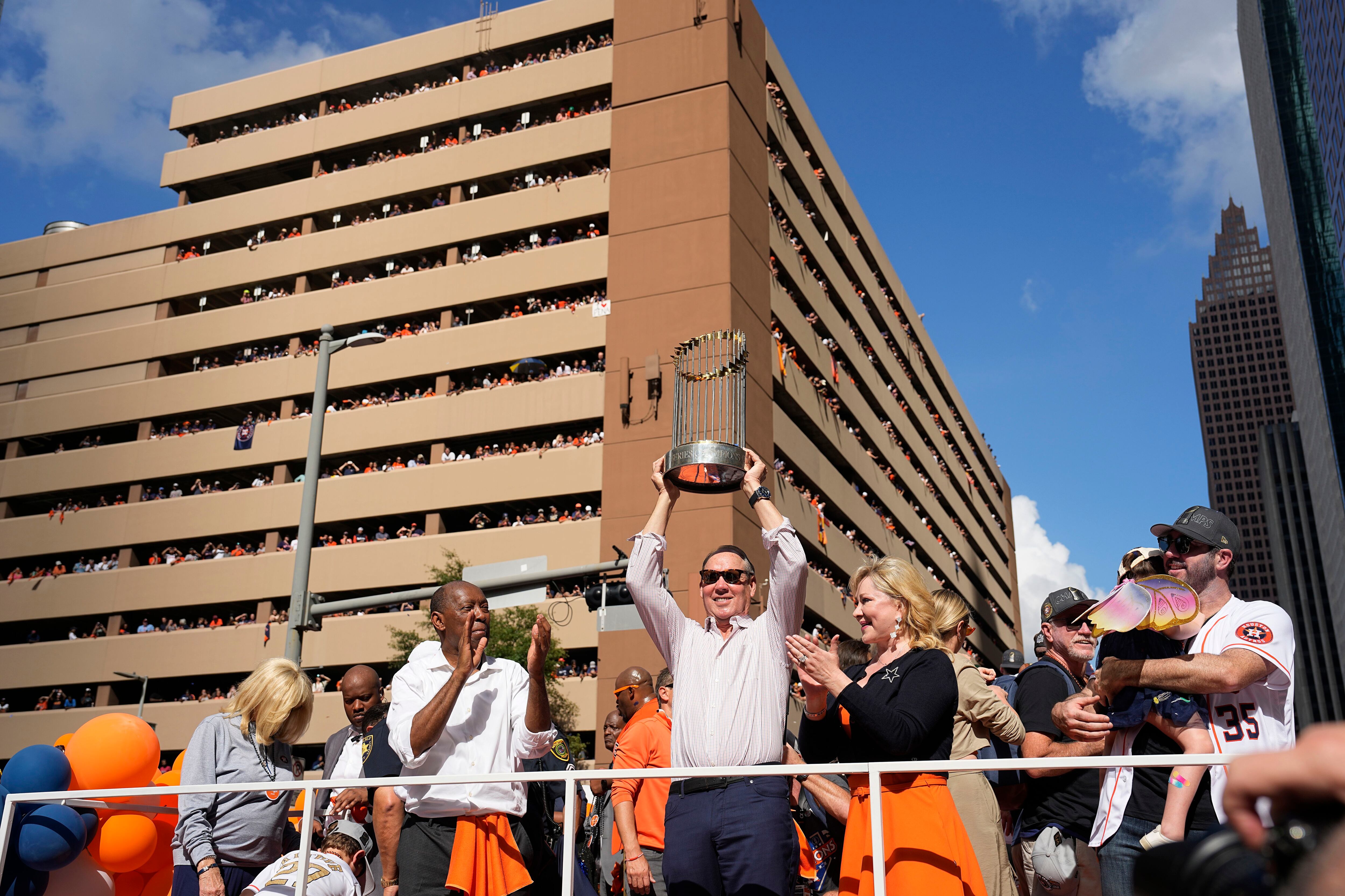 Watch live: Houston celebrates Astros at World Series parade