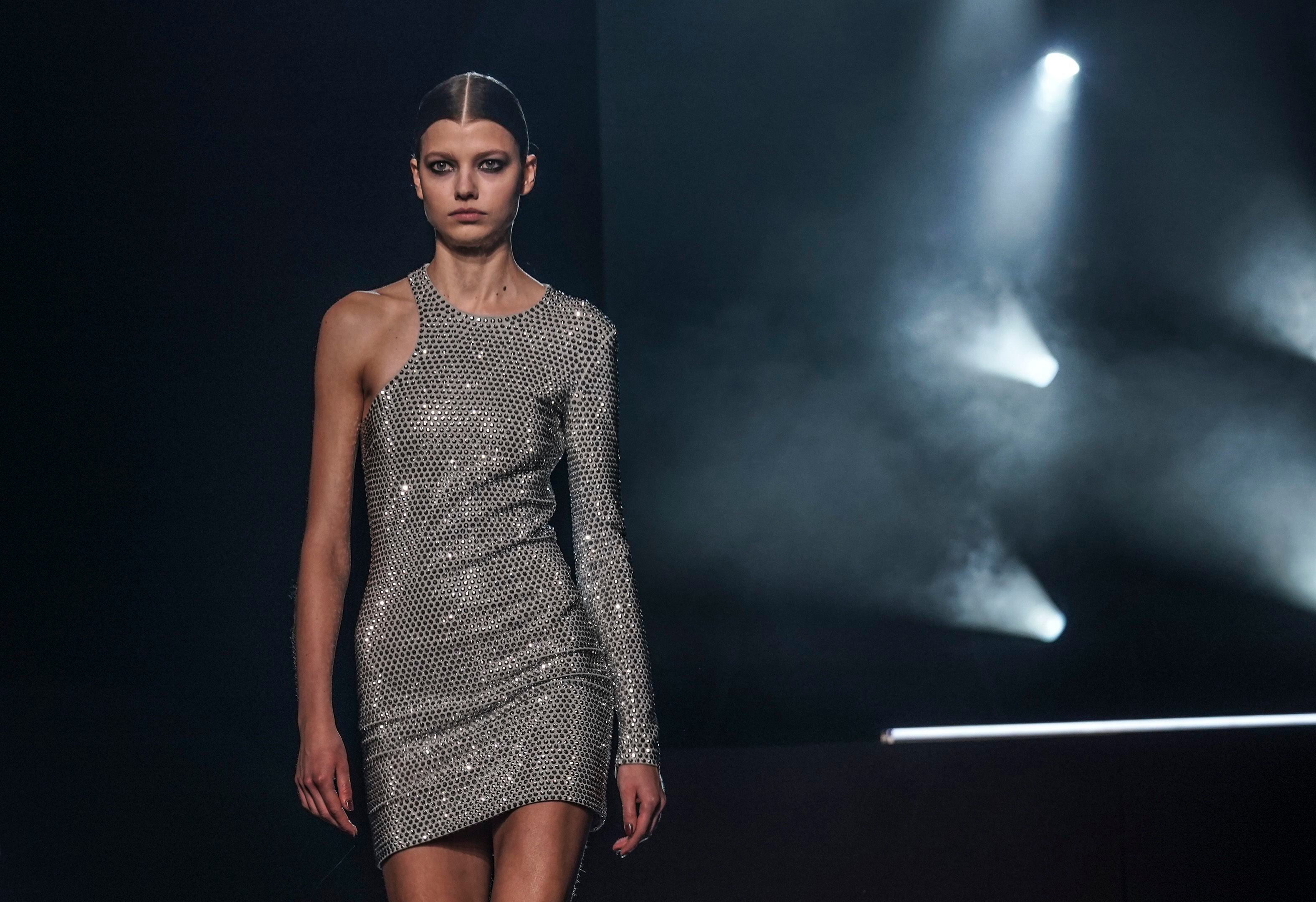 Fashion, Shopping & Style, Irina Shayk Looked Out of This World at This  Space-Themed NYFW Show