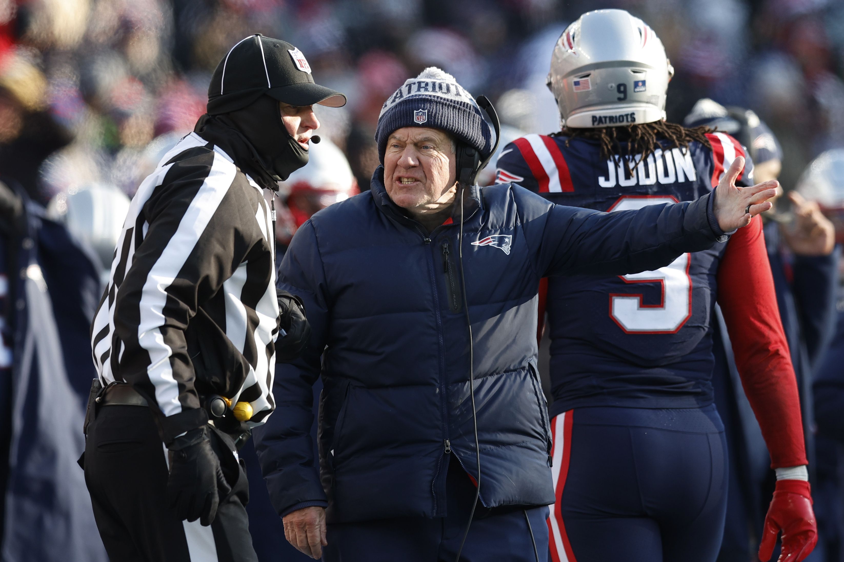 Patriots fumble one away, fall to Bengals 22-18