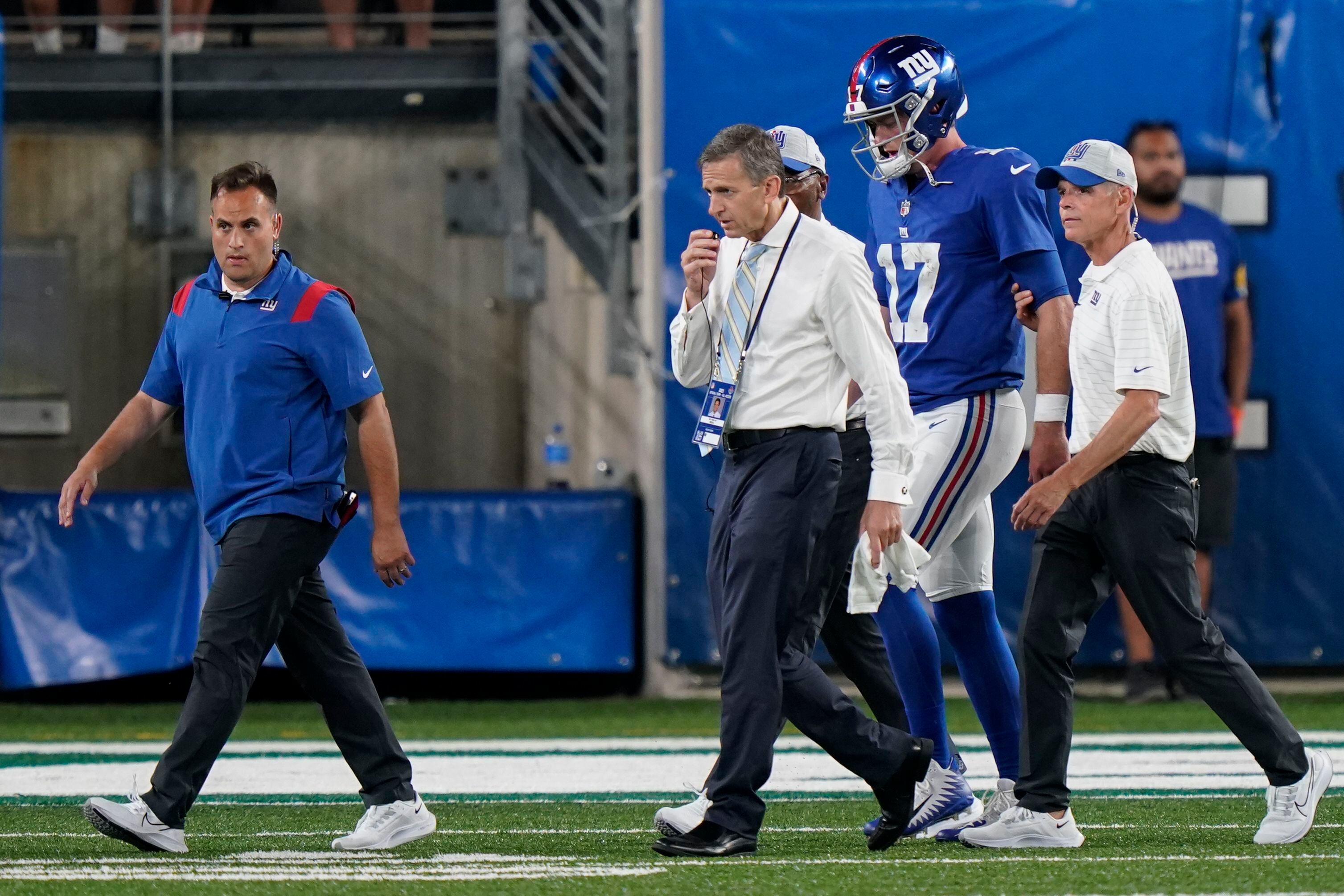 Giants' Brunson, Kalu sustain major injuries against Jets –