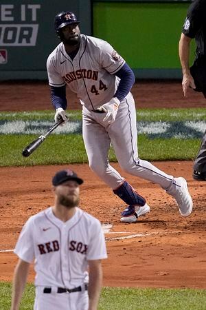 Astros' Framber Valdez goes 8 innings, beats Red Sox for 3-2 ALCS