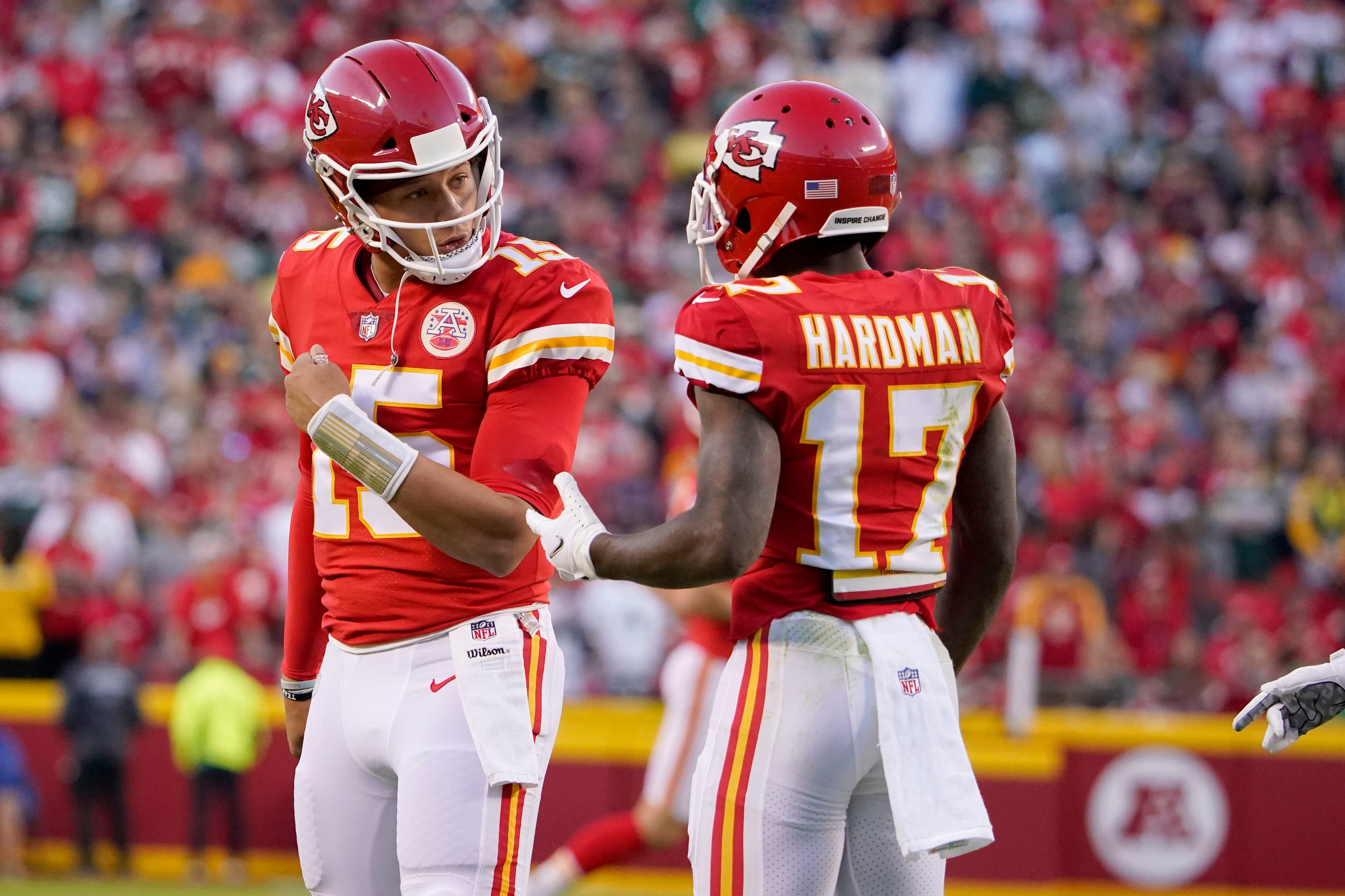 Andy Reid, Patrick Mahomes talk return of Tyreek Hill: 'We have